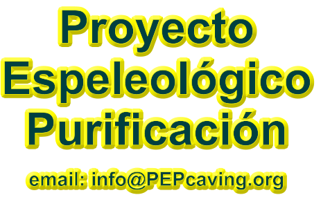 Proyecto  Espeleológico  Purificación  email: info@PEPcaving.org